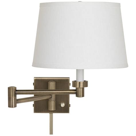 White - Ivory, Plug-In Wall Lamps | Lamps Plus