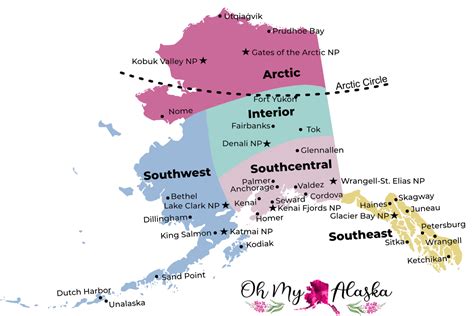 Alaska Regions: Explore the 5 Regions of Alaska - Oh My Alaska