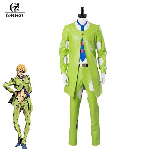 ROLECOS Anime JoJo no Kimyou na Bouken Cosplay Costumes Pannacotta Fugo ...