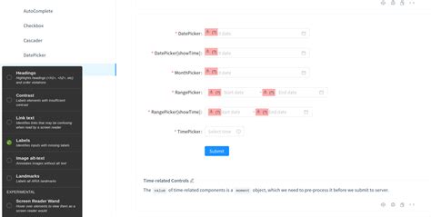 Forms in Ant Design are *not* accessible. · Issue #16268 · ant-design/ant-design · GitHub