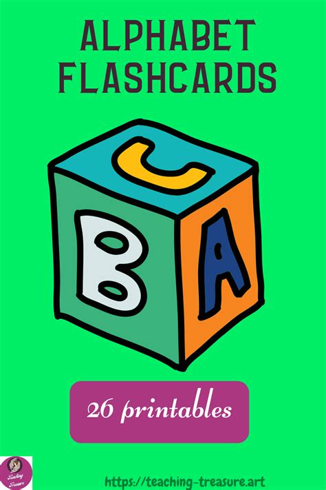 26 PDF alphabet flashcards for toddlers and preschoolers. These ...