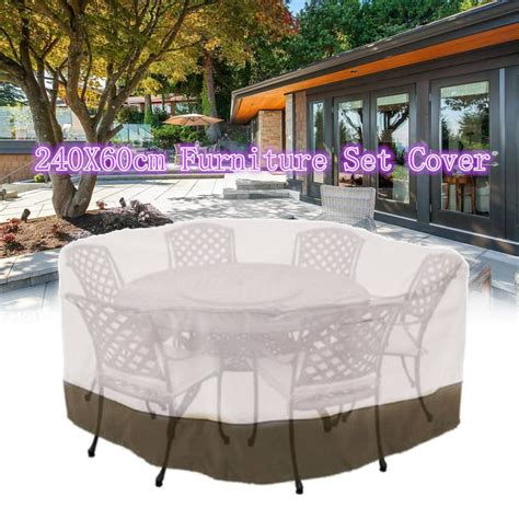 Heavy Duty Waterproof Large Patio Set Cover - Outdoor Furniture Cover ...