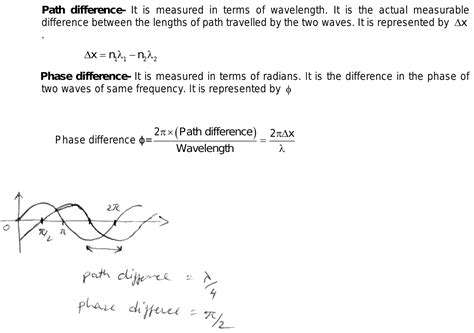 What is difference between phase and path difference