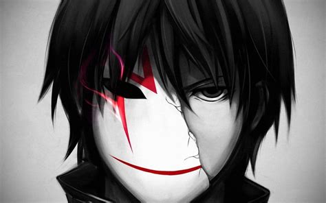 Male black-haired anime character HD wallpaper | Wallpaper Flare