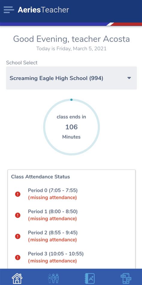 Aeries Teacher App - Overview : Aeries Software