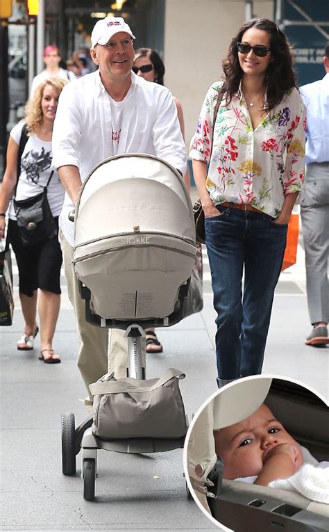 Bruce Willis and Wife Emma Take Baby Mabel for a Stroll - E! Online - CA