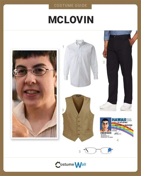 McLovin Costume Guide for Cosplay and Halloween | Movie halloween costumes, Mens halloween ...