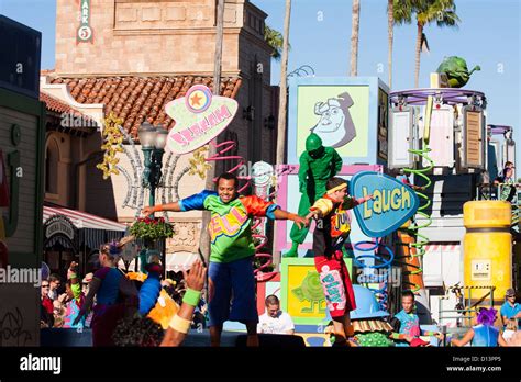 Walt Disney World Main Street Parade Stock Photo - Alamy