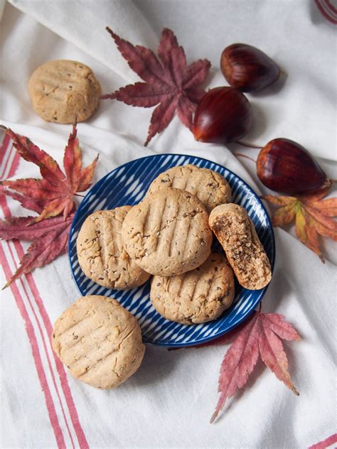 Gluten-free maple chestnut cookies - Caroline's Cooking