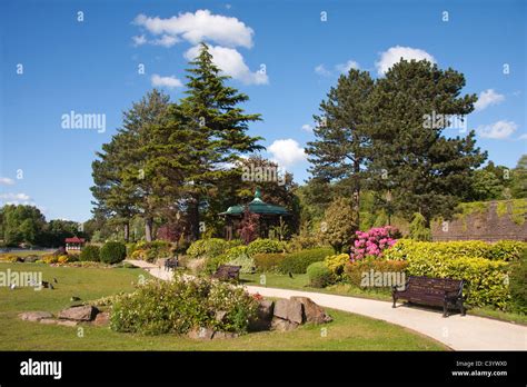 River Gardens, Belper Derbyshire Stock Photo - Alamy