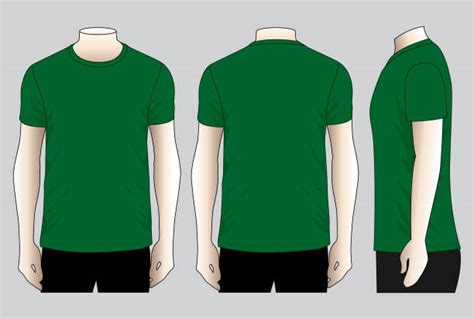 Light Green T Shirt Template Stock Photos, Pictures & Royalty-Free ...