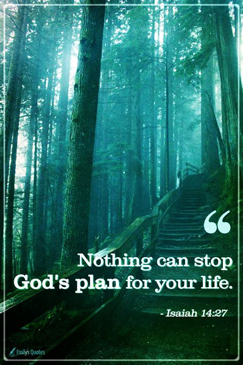 Nothing can stop God’s plan for your life | Popular inspirational ...