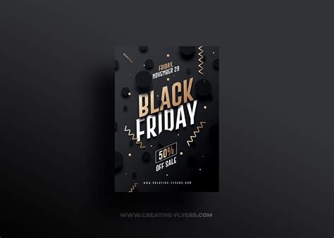 Black Friday Flyer Template on Behance