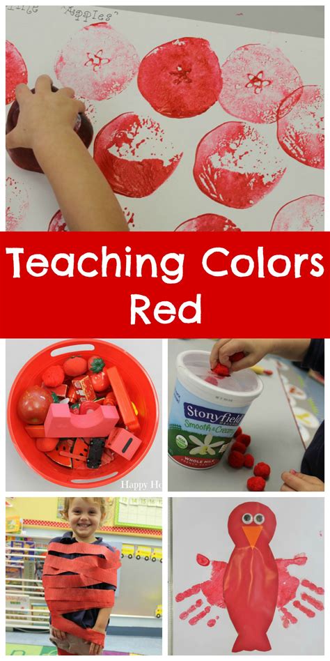 Teaching Colors - Red - Happy Home Fairy