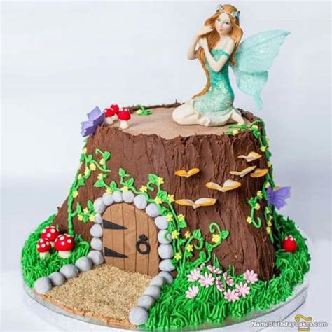 Beautiful Fairy Birthday Cake: Best Fairy Cakes Ideas