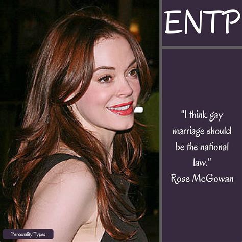 Rose McGowan Thought to be an ENTP in the Myers Briggs personality ...