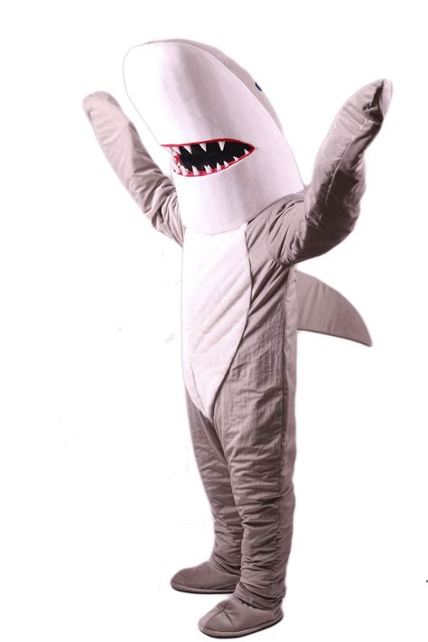 Sharky Shark Mascot Costume Free Shipping