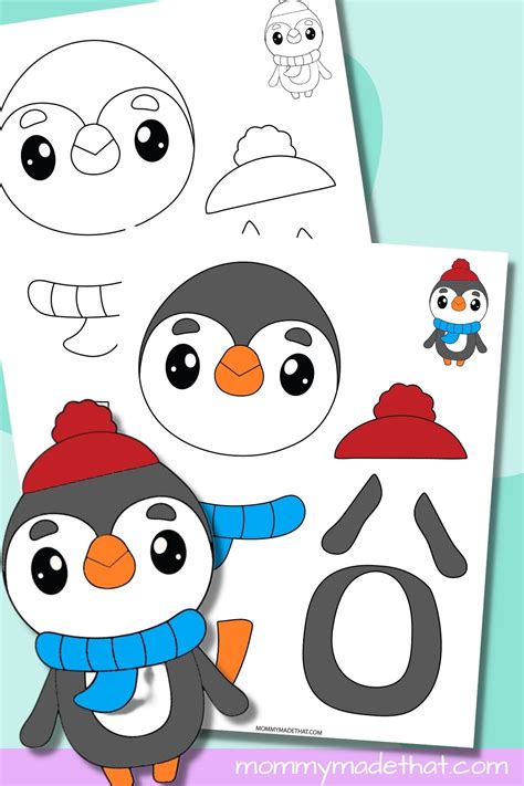 Penguin Craft Template