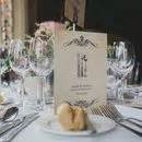 vintage style wedding menus by edgeinspired | notonthehighstreet.com