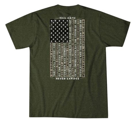 Howitzer Clothing - Military Oath - Military & First Responder ...