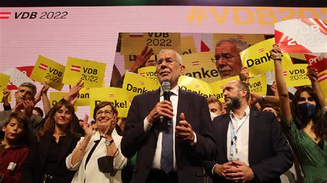 Austrian president secures re-election with clear win, avoiding runoff ...