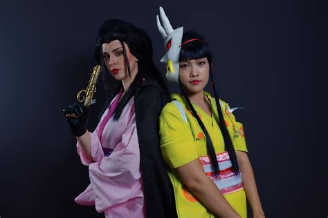 Cosplayed Izo with my best friend as Kiku