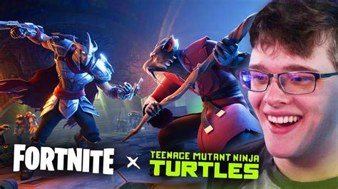 Fortnite x TMNT Gameplay Trailer REACTION! - YouTube