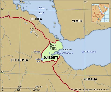 Djibouti | History, Capital, Map, Flag, Population, & Facts | Britannica