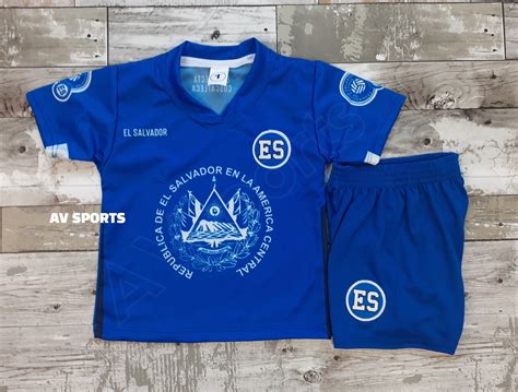 El Salvador Soccer Jersey 2021/2022 Playera De Niño El - Etsy