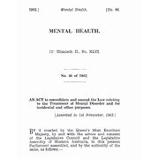 Document - Mental Health Act 1962 - Find & Connect - Western Australia
