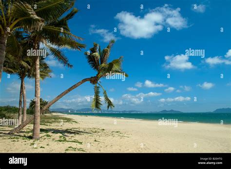 Beach at Sanya Bay,Sanya.Hainan.China Stock Photo - Alamy