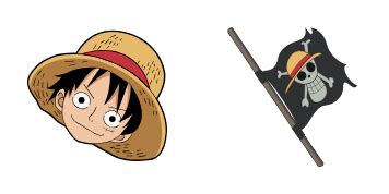 Monkey D. Luffy cursor - CM Cursors