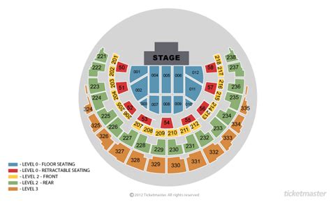 Les Miserables: The Arena Spectacular Seating Plan - OVO Hydro