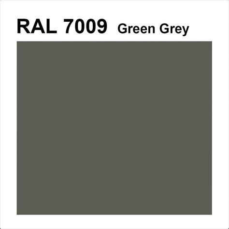 RAL 7009 Green Grey Pigment