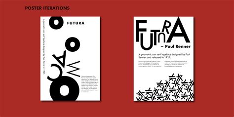 'Futura' Poster Design on Behance