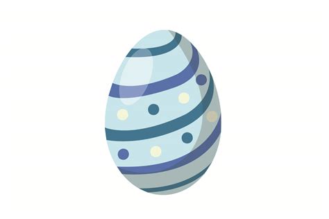 Blue Easter Egg Graphic by Nebula Design · Creative Fabrica