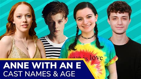 Anne with an E Cast Names and Real Age 2019 - YouTube