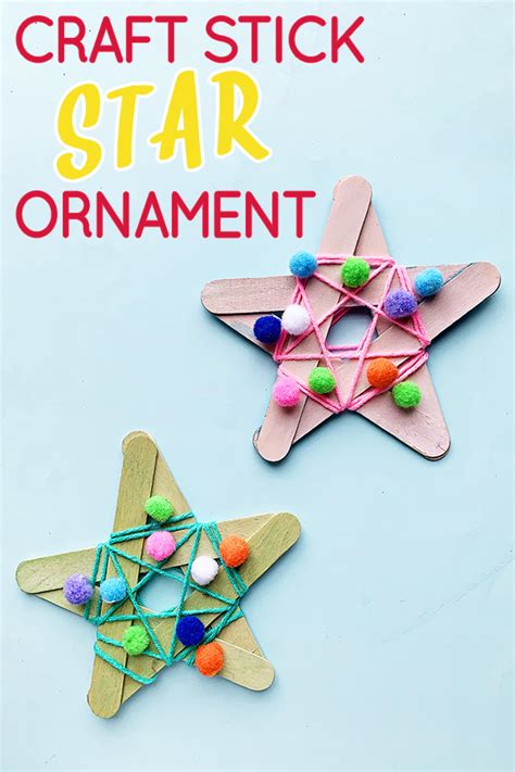 Simple Craft Stick Star Ornament | LaptrinhX / News