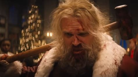 David Harbour Is a Die Hard Santa in First Trailer for Violent Night ...