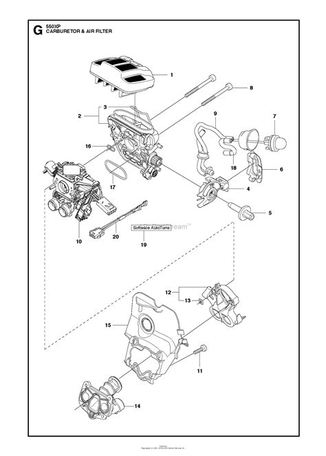 Husqvarna Chainsaw Rancher 450 Parts