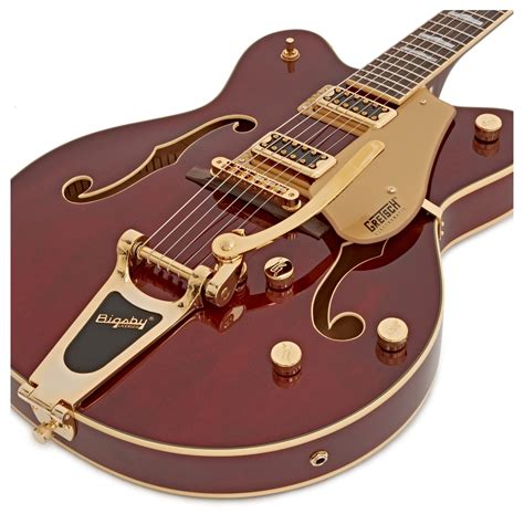 Gretsch G5422TG Electromatic Hollow Body Guitar, Walnut Stain at Gear4music.com