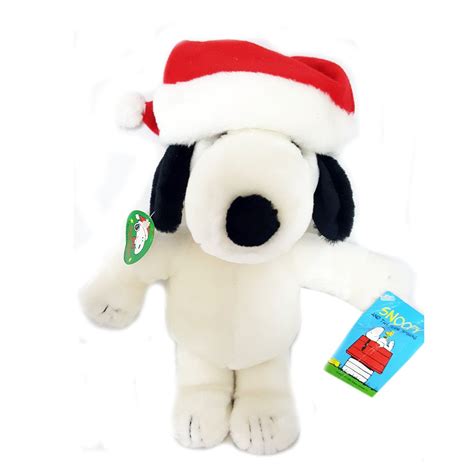 Snoopy Santa Plush 11" by Determined - Walmart.com