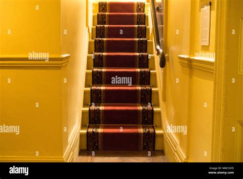 Honeywood Museum Staircase Stock Photo - Alamy