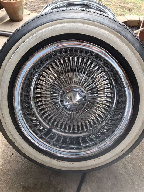 13x7 Lowrider Spoke Wire Wheels for Sale in Houston, TX - OfferUp