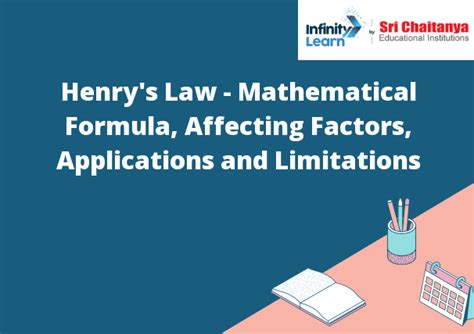 Henry's Law - Mathematical Formula, Affecting Factors, Applications and ...