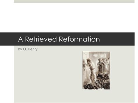 A Retrieved Reformation