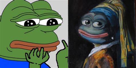 LOOK: Russian artist creates paintings featuring 'Pepe the Frog' meme