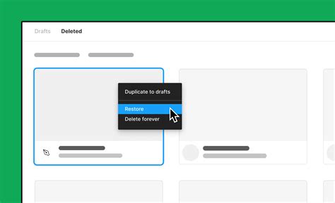 Delete and restore files – Figma Help Center