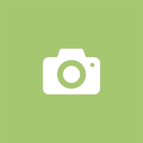 Green camera icon | Iphone photo app, Camera icon, Green news