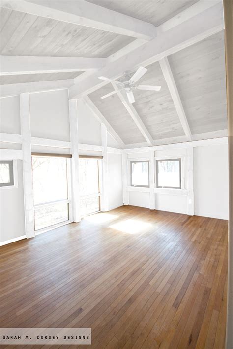 20+ White Ceiling With Wood Beams – The Urban Decor